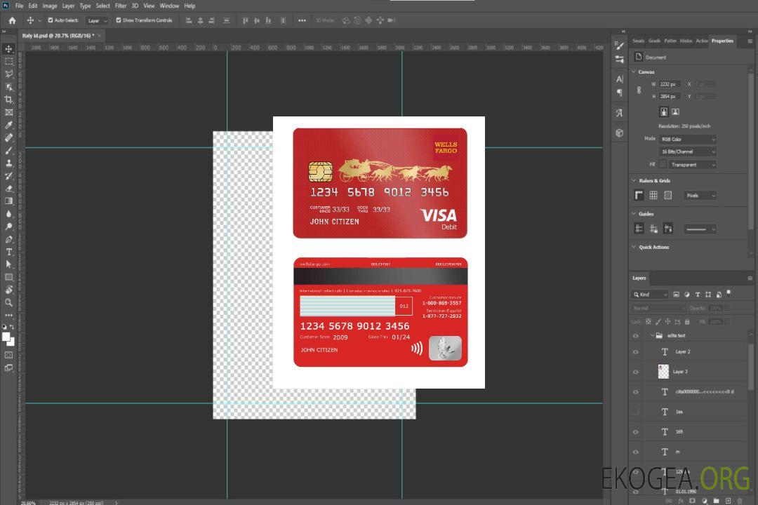 CARTE VISA DE LA BANQUE WELLS FARGO DES ÉTATS-UNIS template CARTE VISA DE LA BANQUE WELLS FARGO DES ÉTATS-UNIS template